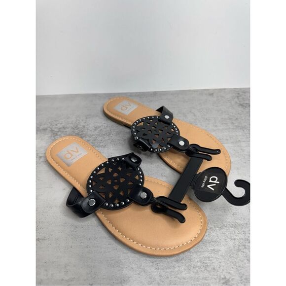 DV‎ by Dolce Vita Sandals Size 5 Medallion Black Summer Shoes NEW - Picture 3 of 9